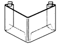 Acrylic “V” Signholder 