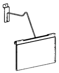Acrylic Protruding Signholder 