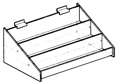 Acrylic 3-Tiered Display