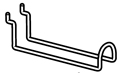 Slatwall Double Hooks